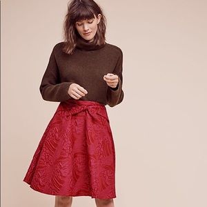 Anthropologie Eva Franco Freesia Bow Skirt